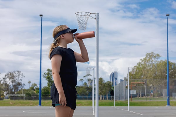 Netball in summer