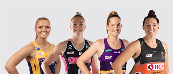 Suncorp Super Netball players