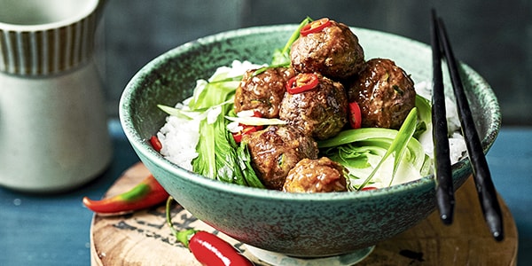 Asian style meatballs