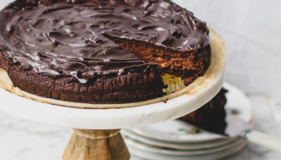 Healthy chocolate cake