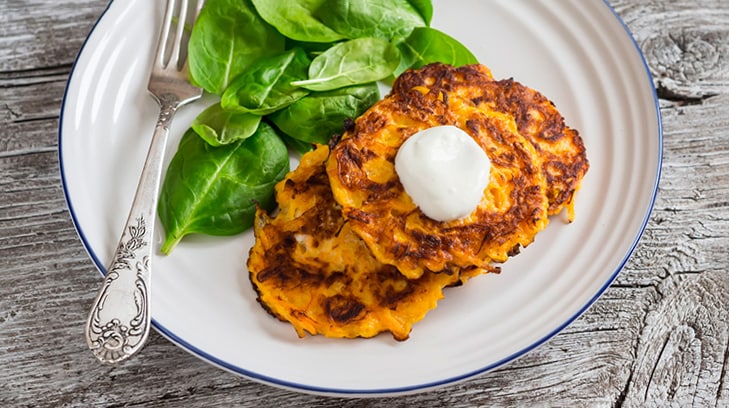 sweet potato pancake